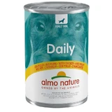 Almo Nature (Альмо Натюр) Daily Dog Adult Chicken - Повнораціонний консервований корм з куркою для дорослих собак всіх порід; 400 г