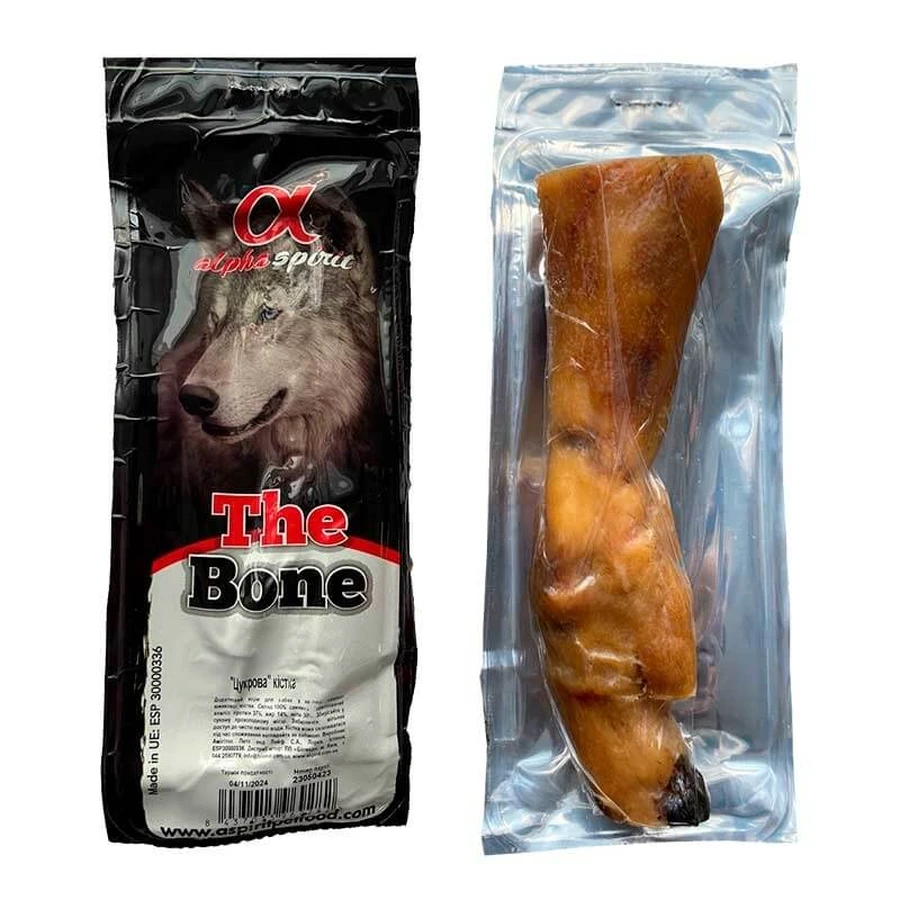 Alpha Spirit (Альфа Спирит) Ham Bone Leg Vacuum - Мясная косточка ветчины для собак; 20х6 см: цены и характеристики