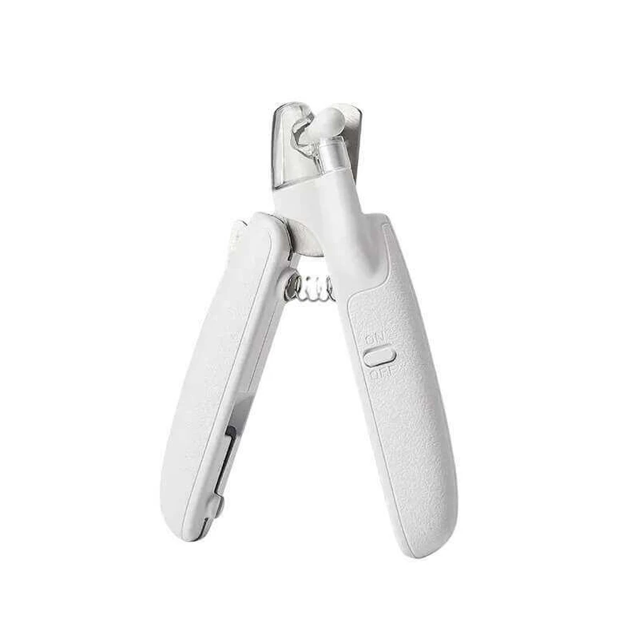 AnimAll (ЕнімАлл) Groom - Кігтеріз з LED підсвіткою та контейнером для збору когтей; 18,6х8,2х2,5 см (Білий): ціни та характеристики