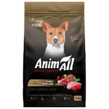 AnimAll Expert Choice - Сухой корм со свежей индейкой и ягненком для собак средних пород; 12 кг