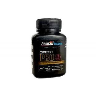 AnimAll VetLine (ЭнимАлл ВетЛайн) Omega Cat PRO - Витаминный комплекс с Омега для котов и кошек; 0,5 г / 100 шт.
