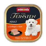 Animonda (Анімонда) Vom Feinsten Adult with Poultry Veal – Консервований корм з птицею та телятиною для собак (паштет); 150 г