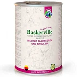 Baskerville (Баскервіль) Sensitive Wild Mit Blaubeeren und Spirulina - Консерви для собак з олениною, чорницею і спіруліною; 400 г