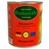 Baskerville (Баскервиль) Консервы для собак с говядиной; 400 г
