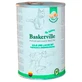 Baskerville (Баскервиль) Консервированный корм класса холистик с телятиной и лососем, с пастернаком и кресс-салатом для взрослых котов; 400 г