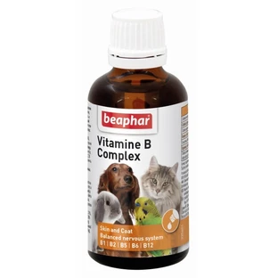 Beaphar (Беафар) Vitamine B Complex - Витаминный комплекс для кошек, собак, грызунов и птиц; 50 мл