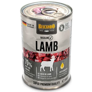 Belcando Baseline Lamb - Консервований корм з ягням для дорослих собак; 400 г
