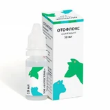 BioTestLab (БіоТестЛаб) Вушні краплі Отофлокс противопаразитарні, протизапальні для собак і котів; 10 мл