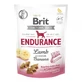 Brit Care (Бріт Кеа) Dog Functional Snack Edurance Lamb – Функціональні ласощі з ягням і бананом для дорослих активних собак всіх порід; 150 г