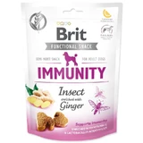 Brit Care (Бріт Кеа) Dog Functional Snack Immunity Insect – Функціональні ласощі з комахами й імбиром для імунітету дорослих собак всіх порід; 150 г