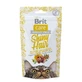 Brit Care Cat Functional Snack Shiny Hair – Функциональное лакомство с лососем для красивой кожи и шерсти у взрослых кошек; 50 г