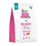 Brit Care Dog Grain-free Puppy Salmon - Сухой беззерновой корм с лососем для щенков; 3 кг
