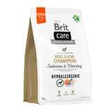 Brit Care Dog Hypoallergenic Show Champion - Сухой корм с лососем и сельдью для выставочных собак; 3 кг