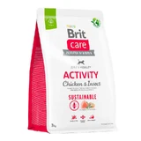 Brit Care Dog Sustainable Activity - Сухий корм с куркою та комахами для собак з підвищеною активністю; 3 кг