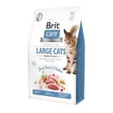 Brit Care Grain-Free Large cats - Сухий беззерновий корм з куркою і качкою для дорослих котів великих порід; 2 кг