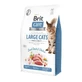Brit Care Grain-Free Large cats - Сухий беззерновий корм з куркою і качкою для дорослих котів великих порід; 2 кг