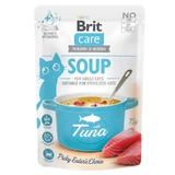 Brit Care Soup with Tuna - Вологий беззерновий корм-суп з тунцем для котів; 75 г
