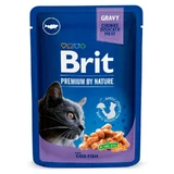 Brit Premium Cat Pouches with Cod Fish - Пауч з тріскою для котів; 100 г