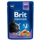 Brit Premium Cat Pouches with Cod Fish - Пауч с треской для кошек; 100 г