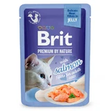 Brit Premium Delicate Fillets in Jelly Salmon - Вологий корм філе лосося в желе для котів; 85 г