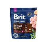 Brit Premium by Nature ADULT S - Сухий корм з куркою для дорослих собак дрібних порід; 1 кг