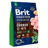 Brit Premium by Nature ADULT XL - Сухой корм с курицей для взрослых собак гигантских пород; 3 кг