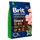 Brit Premium by Nature ADULT XL - Сухий корм з куркою для дорослих собак гігантських порід; 3 кг