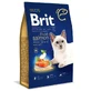 Brit Premium by Nature Cat Adult Salmon - Сухий корм з лососем для дорослих котів всіх порід; 1,5 кг