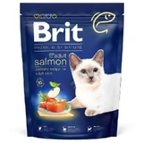 Brit Premium by Nature Cat Adult Salmon - Сухий корм з лососем для дорослих котів всіх порід; 800 г