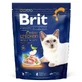 Brit Premium by Nature Cat Indoor Chicken - Сухий корм з куркою для дорослих котів, що живуть в приміщенні; 800 г