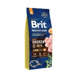 UAnimals Brit Premium by Nature JUNIOR M Сухий корм з куркою для цуценят і молодих собак середніх порід 15 кг
