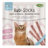 Bubimex (Бубімекс) Bubi Sticks with Salmon and Trout - Снеки жувальні з лососем для котів; 30 г