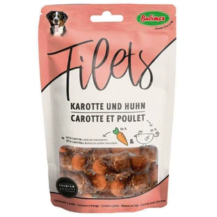 Bubimex (Бубимекс) Chicken fillets with carrot - Лакомства с куриным филе и морковью для собак; 85 г