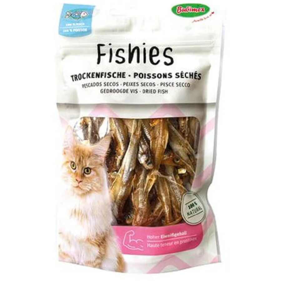 Bubimex (Бубимекс) Dried Fish - Сушеная рыба для котов; 50 г: цены и характеристики