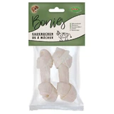 Bubimex (Бубімекс) Knotted bones - Жувальні вузлуваті кістки для собак; 11 см (2 шт.) (Білий)