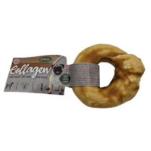 Bubimex Chicken Collagen Donuts - Лакомство Коллагеновый пончик с курицей для собак; 10 см / 75 г