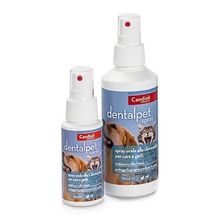 Candioli (Кандиоли) DentalPet Spray - Спрей для ухода за ротовой полостью собак и кошек; 125 мл