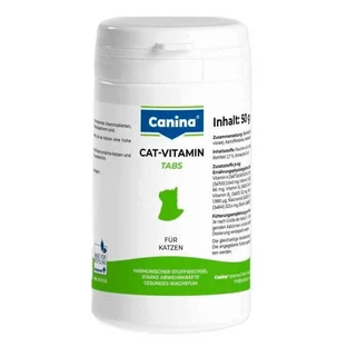 Canina (Канина) Cat-Vitamin - Поливитаминная добавка для кошек; 100 шт.