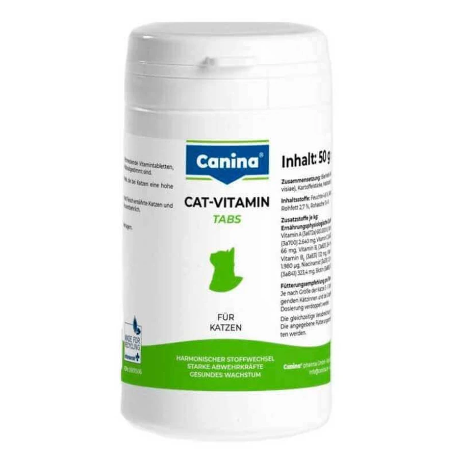 Canina (Канина) Cat-Vitamin - Поливитаминная добавка для кошек; 100 шт.: цены и характеристики