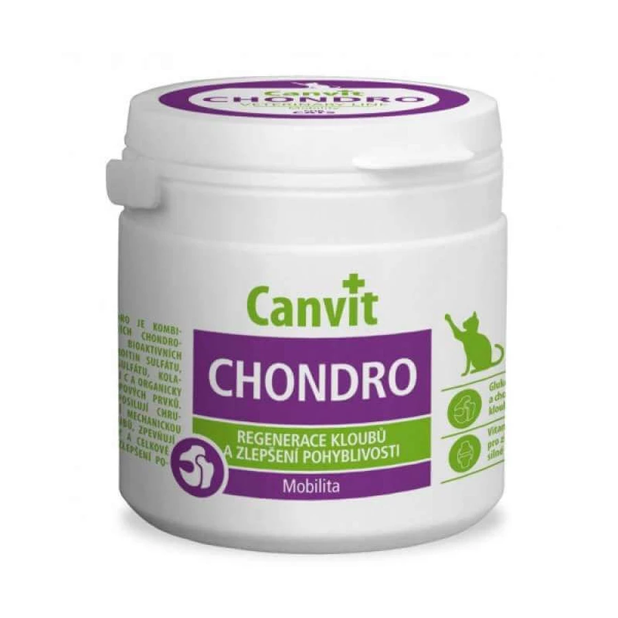 Canvit (Канвит) CHONDRO - Таблетки для кошек с проблемами суставов и связок; 100 г (100 таб.): цены и характеристики
