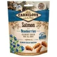Carnilove Dog Crunchy Snack Salmon with Blueberries - Лакомство с лососем и черникой для собак всех пород; 200 г
