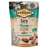 Carnilove Dog Soft Snack Carp with Thyme - Лакомство с карпом и тимьяном для улучшения обмена веществ взрослых собак всех пород; 200 г