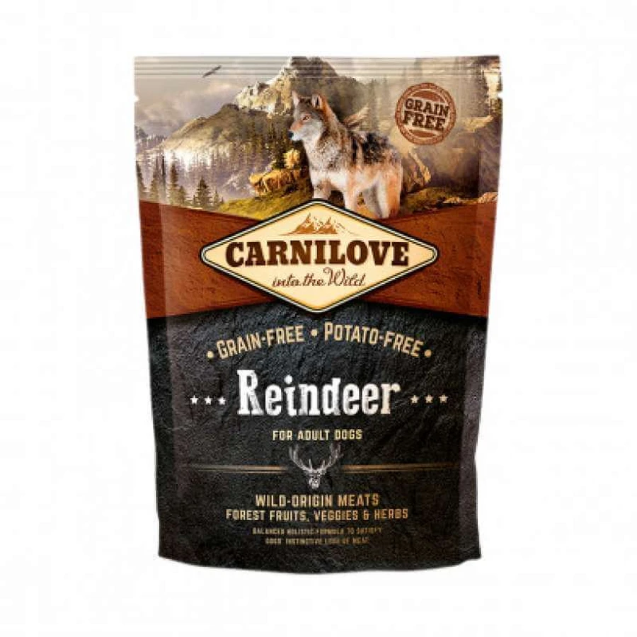 Carnilove Reindeer for Adult Dogs - Сухой корм с олениной для взрослых собак; 1,5 кг: цены и характеристики