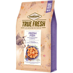 Carnilove True Fresh Cat Fish - Сухий корм з рибою для дорослих котів; 340 г