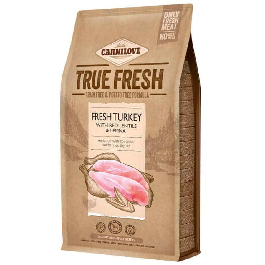 Carnilove True Fresh Turkey - Сухой корм с индейкой для взрослых собак; 1.4 кг: цены и характеристики