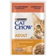 Cat Chow (Кэт Чау) Adult Cat – Влажный корм c говядиной и баклажанами для взрослых котов (кусочки в желе); 85 г