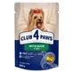Club 4 Paws Premium Adult Dog Small Breeds Duck in jelly - Влажный корм с уткой для взрослых собак малых пород (кусочки в желе); 100 г