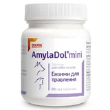 Dolfos (Дольфос) AmylaDol mini - Вітамінно-мінеральний комплекс для собак малих порід і котів при порушенні травлення; mini 90 табл.