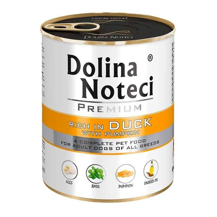 Dolina Noteci Premium (Долина Нотечі Преміум) Duck with Pumpkin Adult Dogs - Консервований корм з качкою та гарбузом для собак всіх порід; 800 г: ціни та характеристики