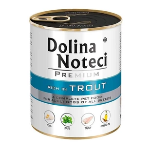 Dolina Noteci Premium (Долина Нотечі Преміум) Trout Adult Dogs - Консервований корм з фореллю для собак всіх порід; 800 г